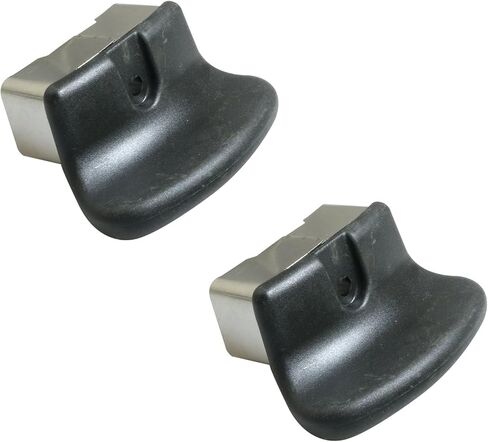 2PCS Black Replacement Handle with Screws Kitchenware Accessories Suitable for Single Handled Pot and Frying Pans in Kuwait