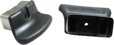 2PCS Black Replacement Handle with Screws Kitchenware Accessories Suitable for Single Handled Pot and Frying Pans in Kuwait