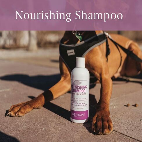 Dog Shampoo Conditioner and Perfume | Hydrating Cleanse + Moisturizing Care | Sweet Pea & Vanilla Set | Made in USA – Breedwise in Kuwait