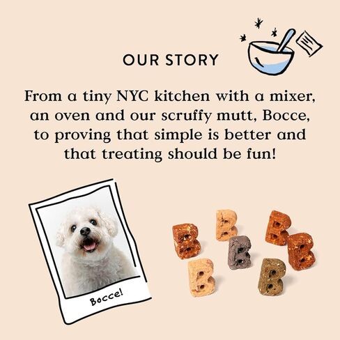 Bocce's Bakery PB Banana Chip + Berry Smoothie Dog Treat Bundle – Natural, Wheat-Free Soft & Chewy Cookies Made with Real Ingredients and Baked in The USA – 2 Pack Bundle in Saudi Arabia