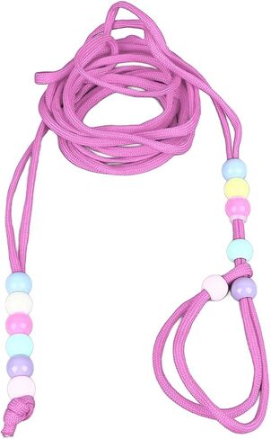 GLOGLOW Nan Lizard Traction Rope, Nylon Adjustable Harness for Bearded Dragon, Safe and Comfortable Leash for Small Reptiles Small Pet Chest Harness (Roseate) in Kuwait