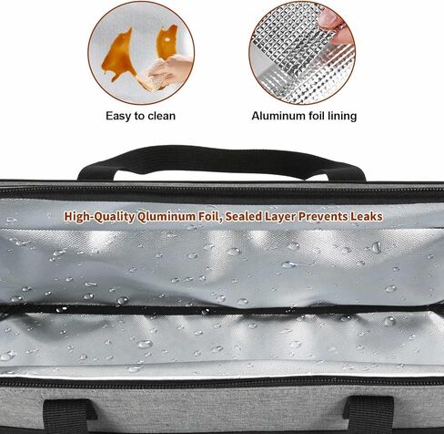 Carrying Bag for Bella 2 Slice Slim Toaster, Portable Outdoor Travel Carrier Bag Case for Bella, 2 Slice Slim Toaster Bag with Aluminum Foil Lining, Waterproof & Heat-Resistant in Kuwait