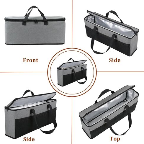 Carrying Bag for Bella 2 Slice Slim Toaster, Portable Outdoor Travel Carrier Bag Case for Bella, 2 Slice Slim Toaster Bag with Aluminum Foil Lining, Waterproof & Heat-Resistant in Kuwait