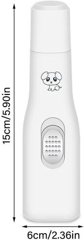 Electric Dog Nail Clippers Battery Powered Pet Nail Trimmer Tools Portable Pets Nailclippers Painless Paws Clippers in Kuwait