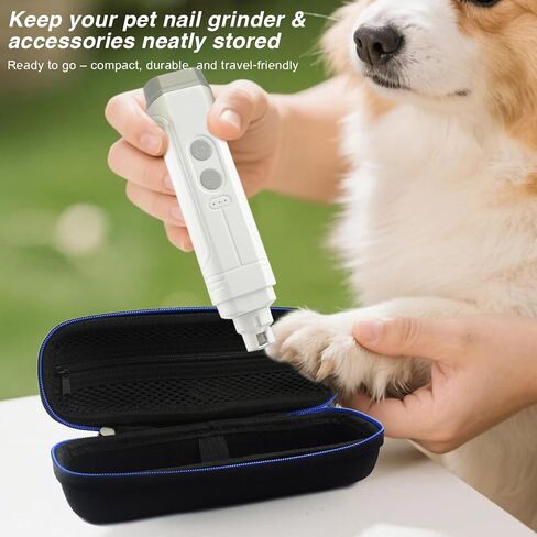 GUBEE Hard Travel Case Compatible with Casfuy Dog Nail Claw Grinder, Protective Storage Bag for Wireless Paw Trimmer in Kuwait