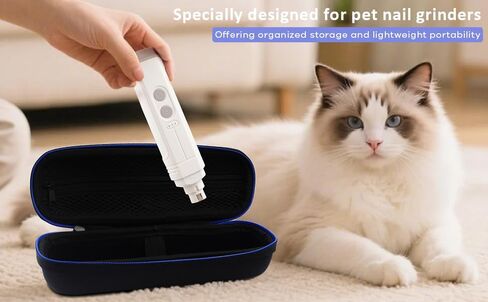 GUBEE Hard Travel Case Compatible with Casfuy Dog Nail Claw Grinder, Protective Storage Bag for Wireless Paw Trimmer in Kuwait