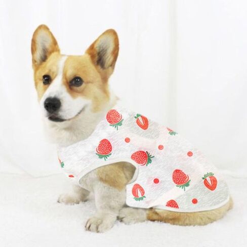 Cat T-Shirt Ultra-Thin Breathable Cartoon Dog T-Shirt Pet Vest Cute Sun Protection Clothing for Cats Dog Vest(S-bee) in Kuwait