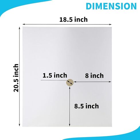 105 Pcs Deep Fryer Filter Paper 18.5 x 20.5 Inch Fryer Oil Envelope Filters, Fry Oil Filter, Ideal for Commercial Cafes, Hotels, Restaurant Kitchen, Food Trucks (105, 18.5" x 20.5") in Kuwait