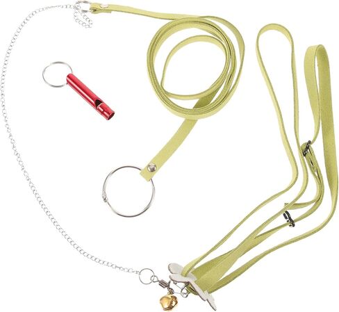 Uonlytech Tortoise Walking Leash with Harness Outdoor Turtle Pulling Rope Medium Size Grass Green Pet Reptile Control Strap for Safe Outdoor Use in Kuwait