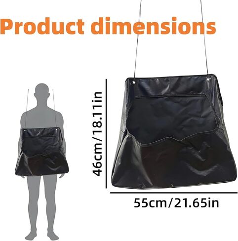 Large Hanging Grass Bag, Tear Resistant Feeding Pouch, Portable Feed Container for Horse Cow Sheep Farm Stable in Kuwait