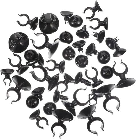 POPETPOP 40Pcs Convenient Suction Cup Clips Replaceable Tubing Holders Hose Clamps for Fish Tank in Kuwait