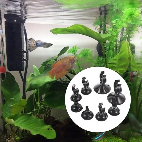 POPETPOP 40Pcs Convenient Suction Cup Clips Replaceable Tubing Holders Hose Clamps for Fish Tank in Kuwait