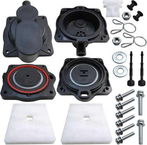 Superior Air Pump Rebuild Complete Kit for Aqua-Safe AS500 with White Switch in Kuwait