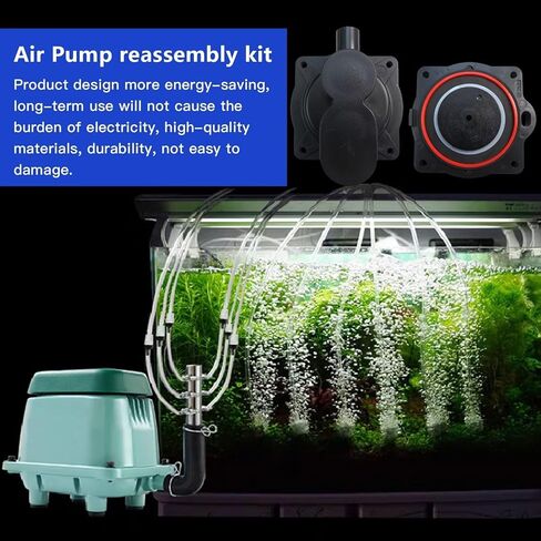 Superior Air Pump Rebuild Complete Kit for Aqua-Safe AS500 with White Switch in Kuwait