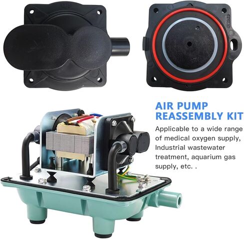 Superior Air Pump Rebuild Complete Kit for Aqua-Safe AS500 with White Switch in Kuwait