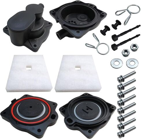 Superior Air Pump Rebuild Complete Kit for Aqua-Safe AS500 with White Switch in Kuwait