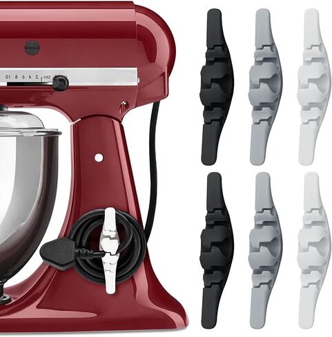 Cord Organizer for Appliances,Wire Organizers for Appliances, Kitchen Appliance Cord Organizer for Mixer,Blender,Coffee Maker,Pressure Cooker,Must-Have Kitchen Accessories for Daily Life（6 Packs） in Kuwait