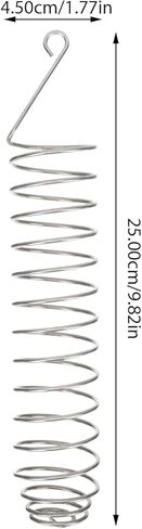 Squirrel Feeder Corn Cob Holders 2-Pack Outdoor Bird Feeding Supplies Lightweight Stainless Steel Feeders for Backyard Garden Wildlife 9.84X1.77X1.77In Easy to Clean in Kuwait