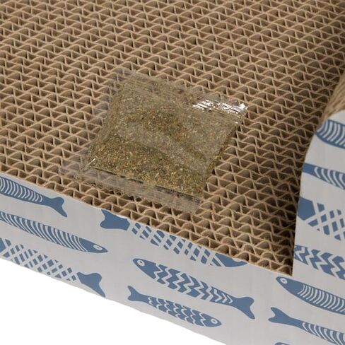 EveryYay من Petco Couch Cardboard Scratch لأسماك القطط، 9 بوصة ارتفاع in Kuwait