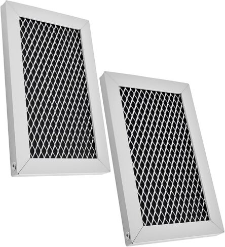 2 Pcs Microwave Charcoal Filter Fit for Whirlpool Maytag Amana Over-The-Range Microwave Replace W10892387 W10845250 4455038 AP6036051 PS11769323, 5-1/4" X 3-1/4" X 3/8" in Kuwait
