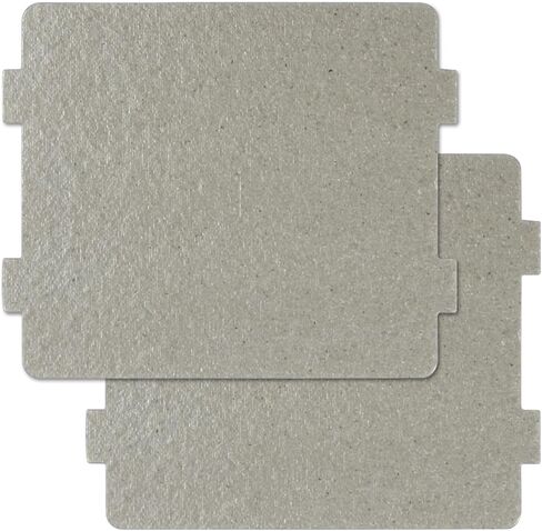 2 Pack Microwave Waveguide Cover, Universal Mica Sheet Replacement for Home, Kitchen, Microwave Accessories (2) in Kuwait
