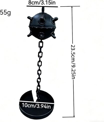 Floating Ornament with Suction Cup for Fish Tank, Decorative Item for Aquariums, Featuring an Underwater Torpedo Design Sea Mine in Kuwait