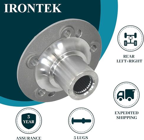 IRONTEK 1643560201 Front/Rear Left/Right Wheel hub 5 Bolts fit for Mercedes-Benz (2010-2012 GL350/ 2007-2012 GL450/ 2008-2012 GL550/ 2006-2011 ML350/ 2010-2011 ML450) 1 PCS W/O ABS in Saudi Arabia
