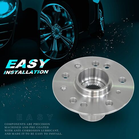 IRONTEK 1643560201 Front/Rear Left/Right Wheel hub 5 Bolts fit for Mercedes-Benz (2010-2012 GL350/ 2007-2012 GL450/ 2008-2012 GL550/ 2006-2011 ML350/ 2010-2011 ML450) 1 PCS W/O ABS in Saudi Arabia