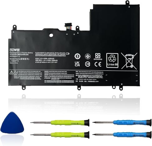 OUWEE JK6Y6 Laptop Battery Compatible with Dell Latitude 3410 3510 Vostro 5300 5401 5501 Inspiron 5300 5401 5408 5501 5508 5400 7405 7300 7500 2-in-1 Silver Series H5CKD 0C5KG6 0CF5RH 11.25V 40Wh in Kuwait