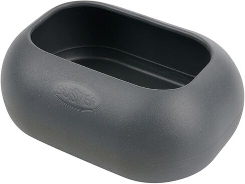 Buster IncrediBowl – 1 Liter /34 Oz., Dark Grey – Non-Tip, Long-Ear Friendly Food, No-Spill Bowl for Medium & Large Dogs – BPA-Free, Dishwasher Safe in Kuwait
