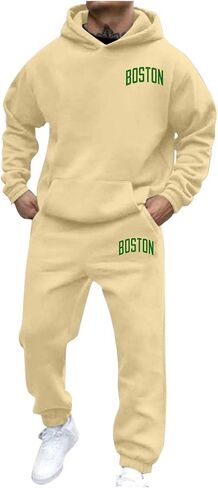 Track Suits For Men Set 2 Piece Casual Tracksuit Hoodie Sweatsuit Sets Athletic Jogging Suits Running Sport Sets in Saudi Arabia
