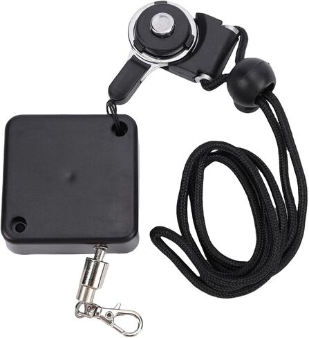Focket Bird Leash Retractable, 304 Stainless Steel Anti Bite Automatic Tension Buffer, Retractable Bird Flying Rope with 3 Sizes Soft Foot Rings for Outdoor in Kuwait