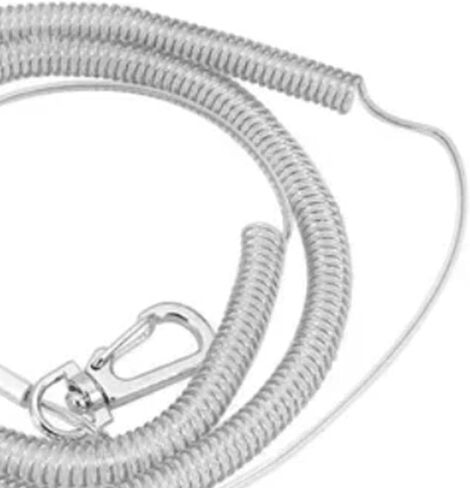 HEEPDD Flying Rope, Training Leash, 19.7ft Portable Bird Flying Rope for Macaw African Greys Parakeet Cockatoo, Ultra Light Anti Bite Nan Bird Supplies in Kuwait