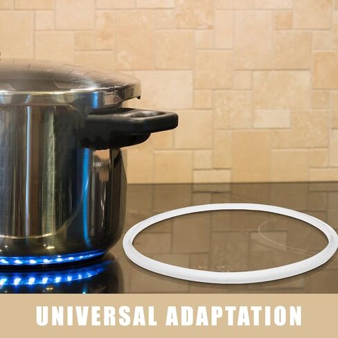 Toyvian Universal 26 سم، قطعتان من حلقات إغلاق طنجرة الضغط من السيليكون بدرجة الغذاء، سدادة بديلة محكمة الغلق مقاومة للحرارة لأواني الضغط، قطع غيار المطبخ in Kuwait