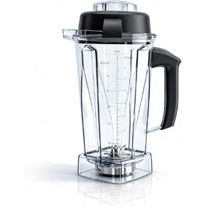 حاوية بديلة لإبريق الخلاط سعة 64 أونصة متوافقة مع سلسلة Vitamix 5200، 5300، 6300، 7500، E310، E320، VM0101، VM0103 Classic & Explorian، وعاء خالٍ من مادة BPA مع غطاء in Kuwait