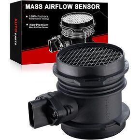Mass Air Flow Sensor Meter Assembly W/ 4Pins [fits 6,8Cyl 3.8L 4.0L 5.0L] Compatible for:-Ford Aerostar, for:-Mustang 1996-2000, Ranger 1995-2000 & Mazda B4000 1995-2000 OE#F57Z12B579DBRM in Saudi Arabia