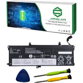 JIAZIJIA 01AV493 SB10L84121 Laptop Battery Replacement for Lenovo ThinkPad T570 T580 P51s P52s Series Notebook 00UR891 SB10L84122 00UR892 SB10L84123 00UR890 15.2V 32Wh 2100mAh in Kuwait