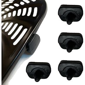 Air Fryer Rubber Feet for Gourmia Air Fryers, 4PCS Upgraded Air Fryer Silicone Rubber Bumpers, Rubber Tabs, Rubber Tips, Rubber Parts for Gourmia Air Fryer Crisper Tray in Saudi Arabia