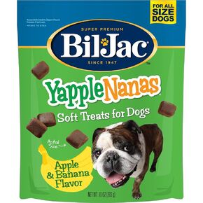 Bil-Jac Yapple-Nanas Soft Dog Treats, Apple & Banana Flavor, 10 oz Pouch in Saudi Arabia