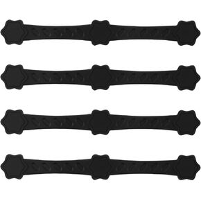 Air Fryer Magnet Silicone Buckle, Air Fryer Magnets for Parchment Paper Reusable Silicone Buckle for Holding Down Airs Fryers Liners, Heat-Resistant & Prevent Paper Burns(COLOR:Black) in Saudi Arabia