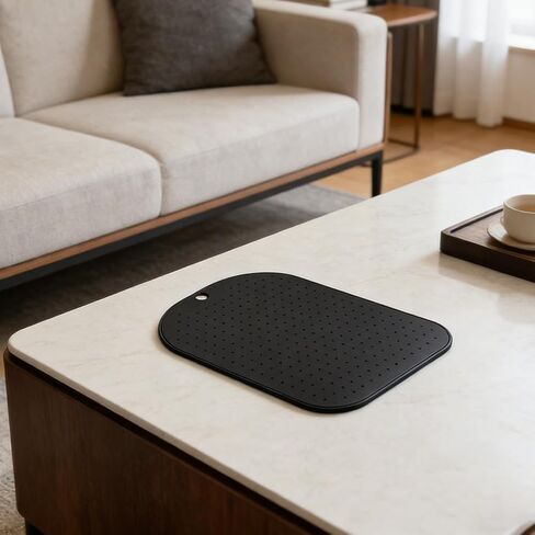 Silicone Non-Slip Mat for Thermomix TM7，Sliding Board For Thermomix TM7 Blender Anti-Vibration Scratch Protection Countertop Protector in Kuwait