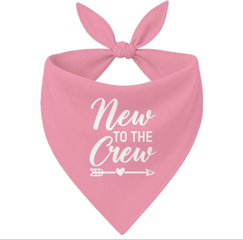 جديد إلى The Crew Dog Bandana، إكسسوارات وشاح كلب أليف وردي، باندانا جرو للكلاب الصغيرة والمتوسطة، هدايا لمحبي الكلاب، وشاح مثلث للحيوانات الأليفة للصبي والفتاة in Kuwait