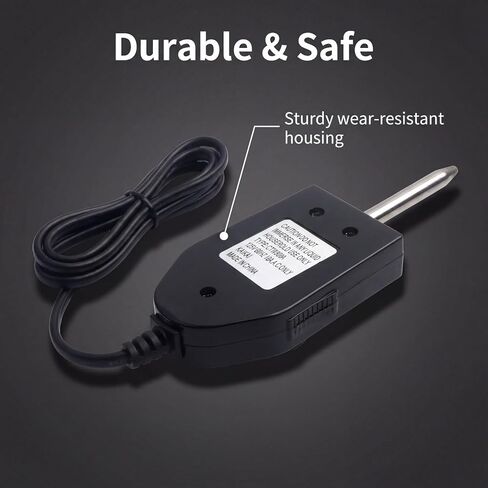 06900 probe temperature control thermostat cable, suitable for level pans, grills, frying pans, terminal spacing 1-3/8 inches, electric heating probe control, 125V10A replacement parts in Kuwait