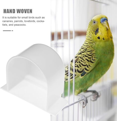 KESYOO 4Pcs Sturdy Feeder Bowl Durable Pet Bird Food Holder for Cage Parrot Food Dispenser for Birds and Parrots in Kuwait