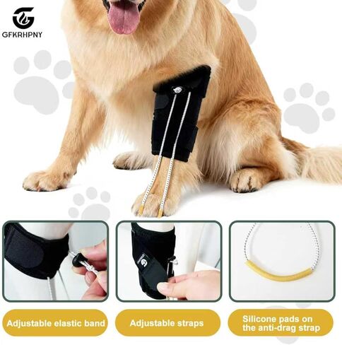 Dog Front Leg Support Brace for Foot Drop, Canine Knuckling Prevention, Toe Dragging Assistance in Saudi Arabia