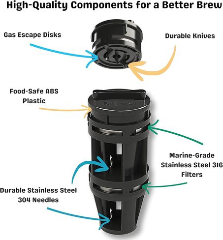 مجموعة Kevo® Double Barrel™ Cold Brew - متوافقة مع معظم كبسولات K-Cup® in Kuwait