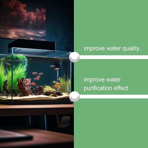Powerful Aquarium Water Purification Tablet,Water Purification Tablets for Fish Tank,Remove All Kinds of Turbidity from Fish TankWater (2) in Kuwait