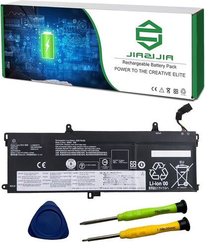JIAZIJIA 01AV493 SB10L84121 Laptop Battery Replacement for Lenovo ThinkPad T570 T580 P51s P52s Series Notebook 00UR891 SB10L84122 00UR892 SB10L84123 00UR890 15.2V 32Wh 2100mAh in Kuwait