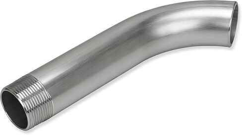 A2510101 أنبوب تصريف المقلاة، 1.25 بوصة منحني للخارج مناسب لمقالي Pitco/Anets، والمغاسل وأجزاء تمديد أنابيب تصريف البخار (فضي) in Kuwait
