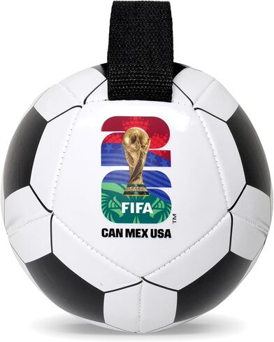 Littlearth Pet Soccer Ball Toy – Officially Licensed FIFA World Cup 2026 in Kuwait